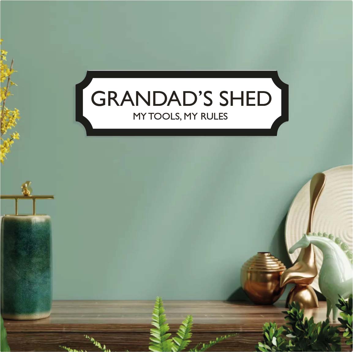 Personalised Shed Street Sign