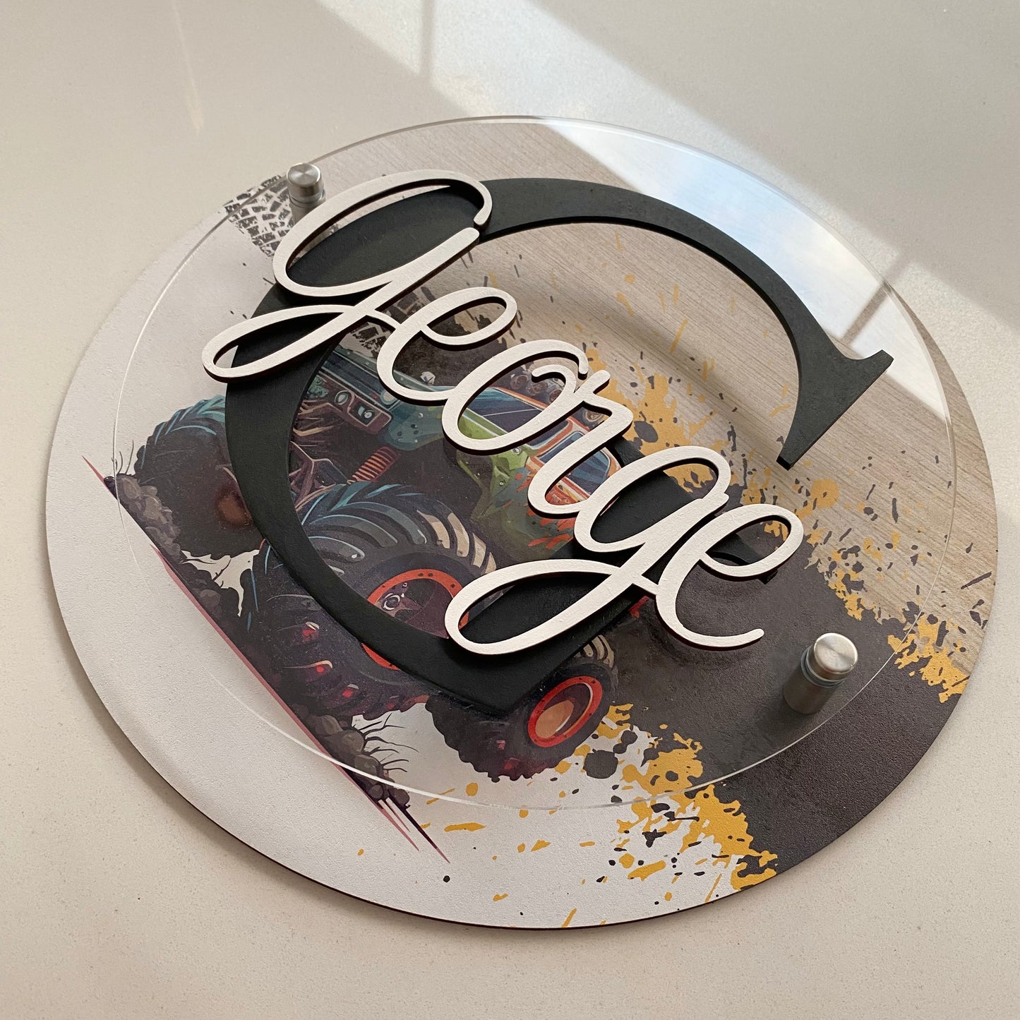 Children's Bedroom Sign - name and initial