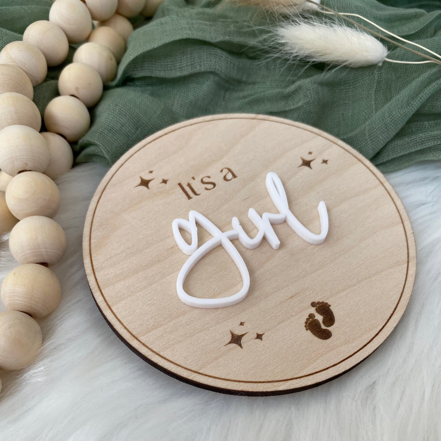 Gender Reveal Plaques