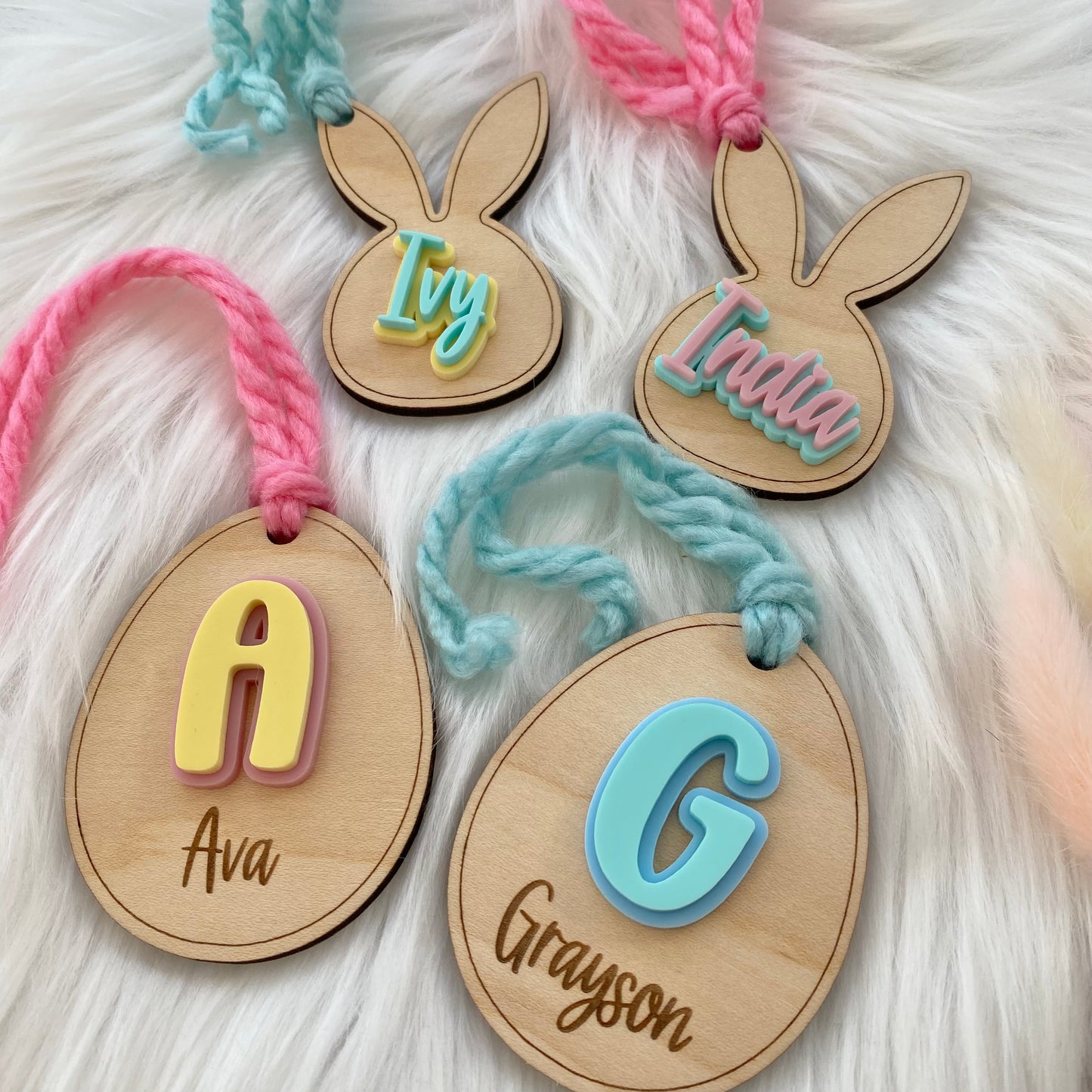 Easter table name tags