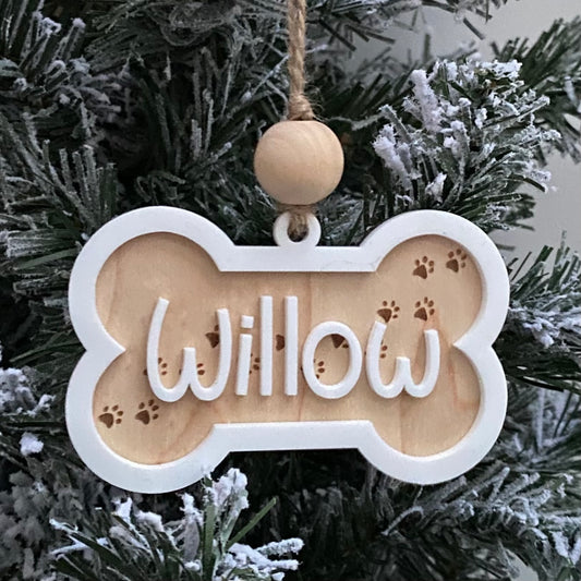 Custom pet name decoration