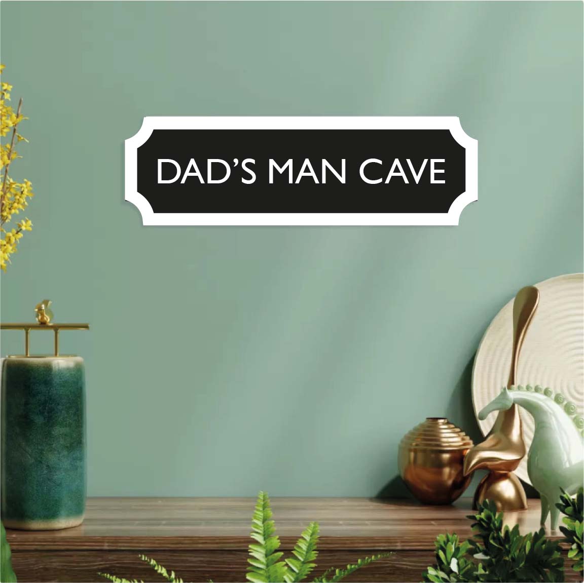 Personalised 'Man Cave' Street Sign