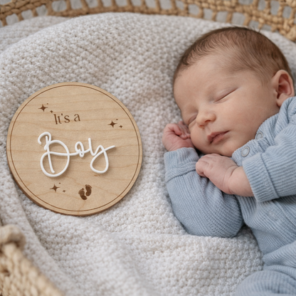 It’s a girl, it’s a boy Announcement Plaque