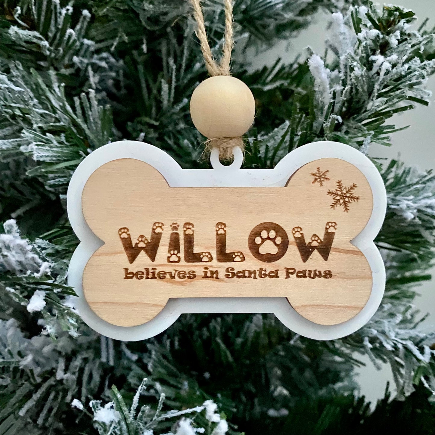 Pet name personalised decoration
