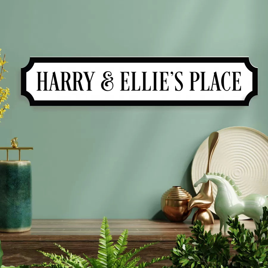 Personalised 'Place' Street Sign – Dakota Gray Designs